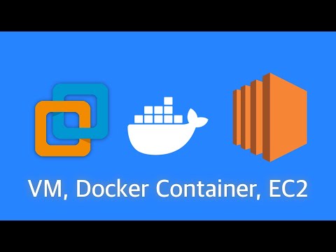 가상화 및 VM, Docker Container, EC2 간단 설명