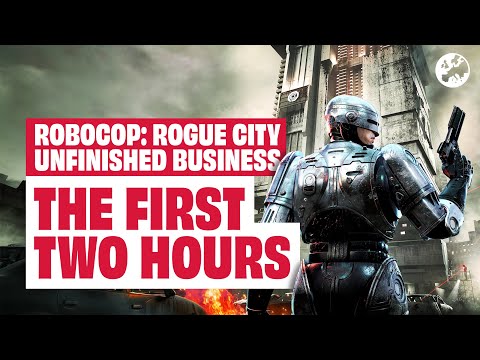 Robocop: Rogue City - Unfinished Business PS5 Gameplay - THE FIRST TWO HOURS!