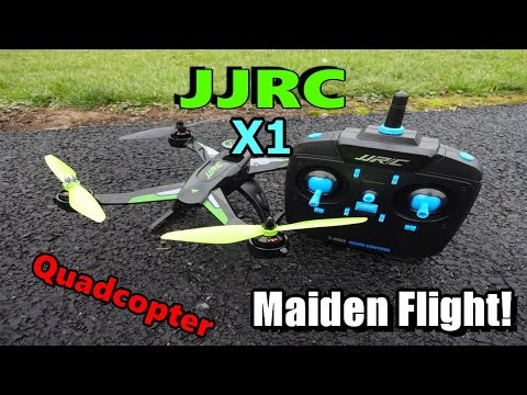 JJRC X1 Maiden Flight! - UC2c9N7iDxa-4D-b9T7avd7g