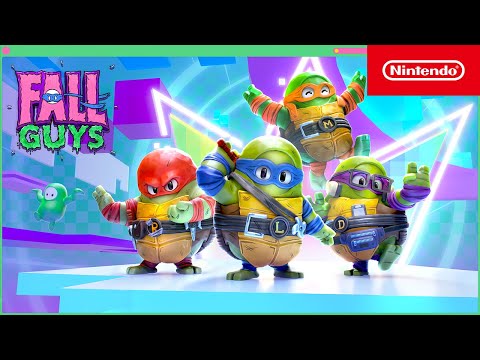 Fall Guys Turtle Power - Cinematic Trailer - Nintendo Switch