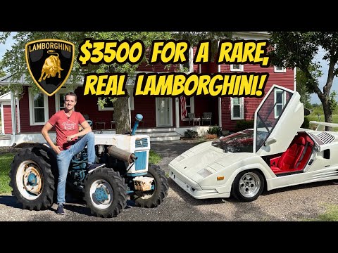 Vintage 1969 Lamborghini Tractor: Hoovies Garage's Latest Acquisition
