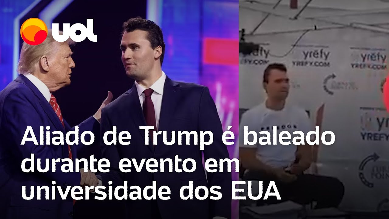 Charlie Kirk ativista de direita é baleado em universidade nos EUA veja momento