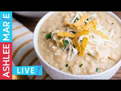 White Chicken Chili and Cornbread Recipes - LIVE