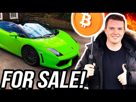 SELLING MY BITCOIN LAMBORGHINI TO BUY BITCOIN...