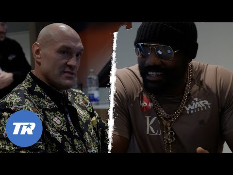 Inside the Fighter Meetings with Tyson Fury and Derek Chisora