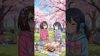 お花見 #aivideo #アニメ #kawaii