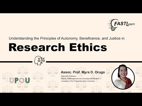 FASTLearn Episode 12 Understanding the Principles of Autonomy, Beneficence, and Justice in Research