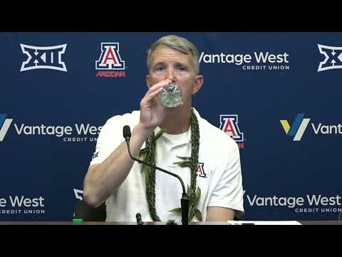 Arizona Football Press Conference - Brent Brennan