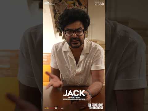 That’s our Siddhu Jonnalagadda’s way of reminding you all to book your tickets😍| JACK | #YTShorts