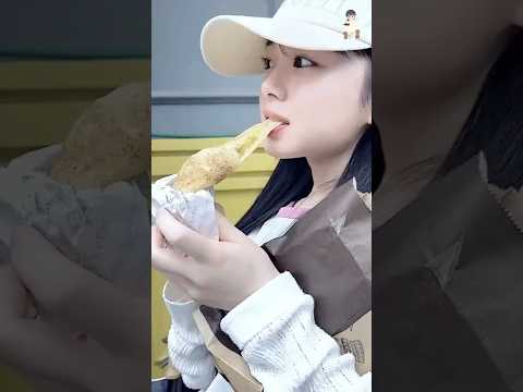 韓国で流行ってる話題のカムジャパン食べてみた🇰🇷🥖😋 #カムジャパン #韓国グルメ #snsでバズり中