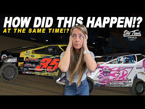 Why We Should NEVER Pit At The Same Time! Problems For Both Teams At Georgetown Speedway - dirt track racing video image