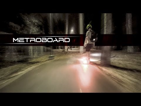 Electric Skateboarding into the Woods - Metroboard