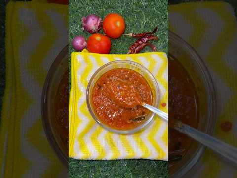 Kara Chutney Recipe Tamil #foryou #cooking #chutney #southindianfood #ytshorts #shorts