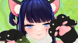 Stinky Catgirl Needs A Shower 💢💢【3D Stream】