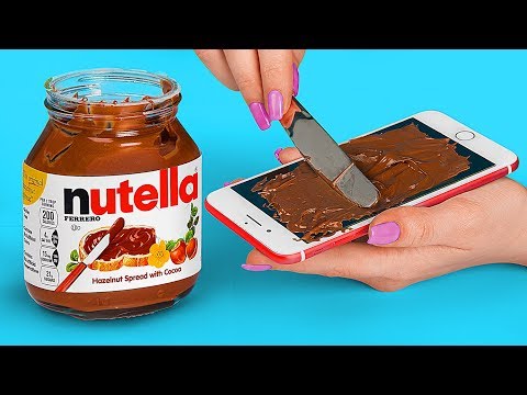 Nutella vs Oreo Food Challenge! / 18 Simple Tricks And Ideas With Nutella - UCWwqHwqLSrdWMgp5DZG5Dzg