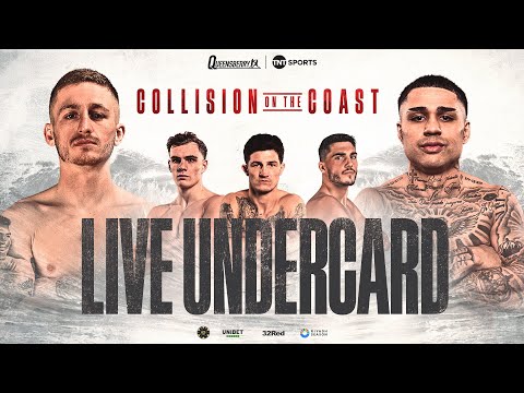 Collision on the Coast! LIVE UNDERCARD | Ryan Garner vs Salvador Jimenez 🏖️ 🥊