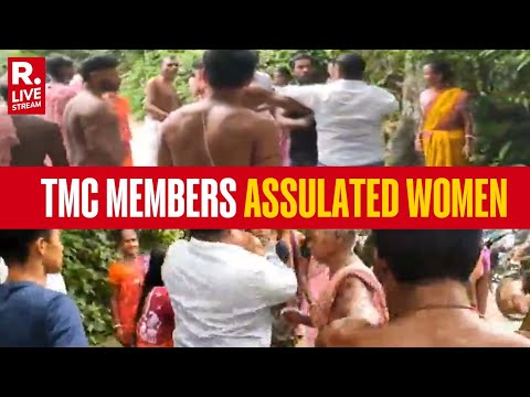 BJP Slams TMC, Two TMC Panchayat Members Attacked Villagers And Assualted Women