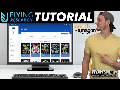 Print on Demand Niche Research Tutorial (w/ Flying Research)