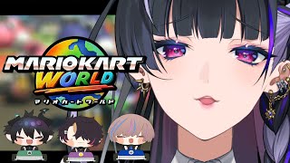 【MARIOKSRT WORLD￤マリオカートワールド】I'VE NEVER PLAYED YET HELP 初見ENコラボ【NIJISAN