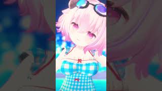 【水着でガチ恋距離】海みせてあーーーげないっ….ᐟ.ᐟ #shorts #vtuber #個人vtuber #summer #羊娘めめ