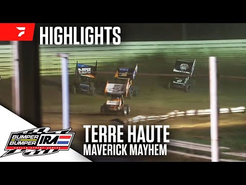 IRA Sprints Maverick Mayhem at Terre Haute Action Track 6/23/24 | Highlights - dirt track racing video image
