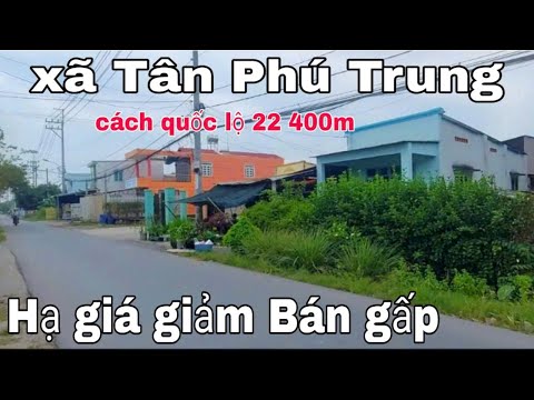 MAP ĐẤT VIỆT - MAPDATVIET.COM Nhà đất Củ Chi giới thiệu lô đất tổng 239m tiến đường nhựa dân cư đông xã tân phú trung 2 tỷ 350tr