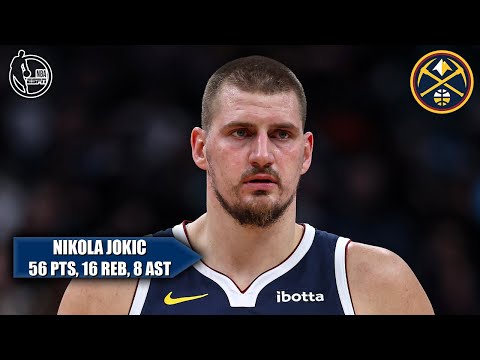 Nikola Jokic’s CAREER-HIGH 56 PTS Not Enough As Nuggets Lose Vs ...