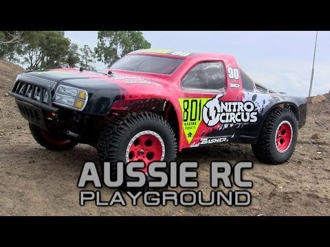 Hobby King Nitro Circus Basher 4x4 SCT First Run on 3S - Stock - UCOfR0NE5V7IHhMABstt11kA