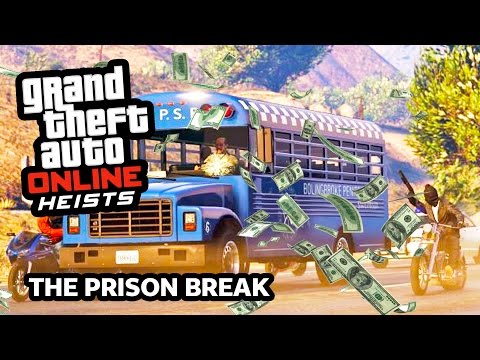 GTA 5 Heist Online Gameplay THE PRISON BREAK Heist! (GTA 5 Online Heist DLC Update Gameplay) - UC2wKfjlioOCLP4xQMOWNcgg