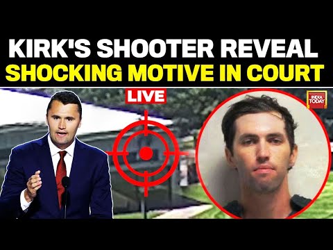 Charlie Kirk Shooting Suspect Makes Virtual Appearance For Hearing |  Charlie Kirk Shooter LIVE