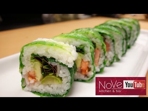 Vegan Roll With A Twist - How To Make Sushi Series - UCbULqc7U1mCHiVSCIkwEpxw