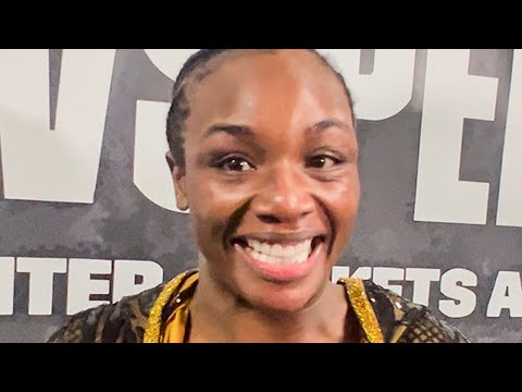 Claressa Shields POST-FIGHT vs Danielle Perkins | ANSWERS WHAT’S NEXT after UNDISPUTED WIN