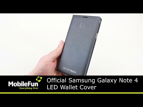 Samsung Galaxy Note 4 LED Wallet Cover Case Review - UCS9OE6KeXQ54nSMqhRx0_EQ