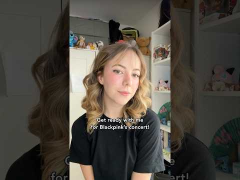 Vidéo GRWM - Blackpink’s concert  #shorts #blackpink #grwm