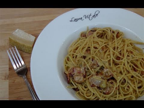 How to Make Carbonara - Recipe by Laura Vitale - Laura in the Kitchen Episode 110 - UCNbngWUqL2eqRw12yAwcICg