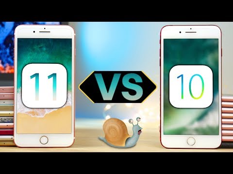 iOS 11 Beta 1 vs 10.3.2 Speed Test ALL iPhones! Is iOS 11 Slower? - UCj34AOIMl_k1fF7hcBkD_dw