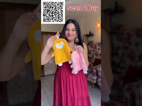 Towel goals: cozy, cute, and totally Insta-worthy 😍📸 #meeshofinds #cutetowels #meeshoapp #trending