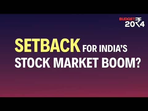Why Stock Market Crash Today | Is The Stock Market Unhappy With Union Budget 2024? | Expert Answers