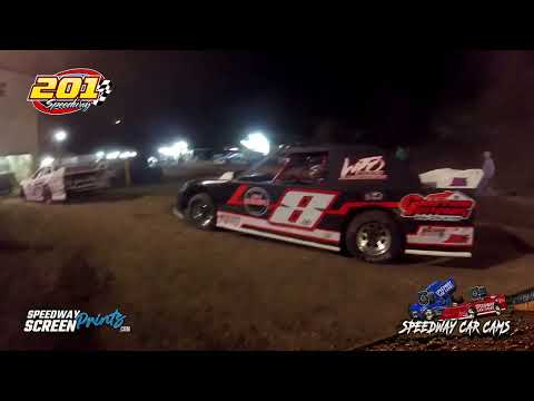 #8 Tyler Hayes - KDRA - 201 Speedway 8-31-25 - Incar - dirt track racing video image