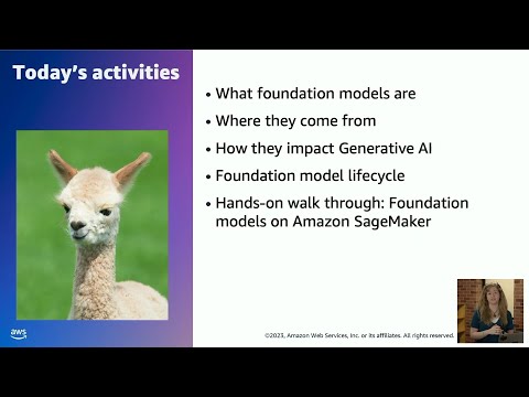 Generative AI Foundations on AWS | Part 1: Introduction to foundation models