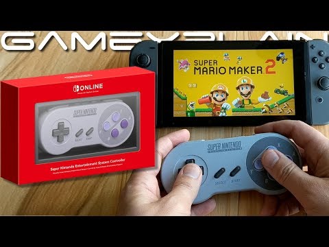 SNES Switch Controller UNBOXING + Testing With Super Mario Maker 2, Smash Ultimate, & More! - UCfAPTv1LgeEWevG8X_6PUOQ