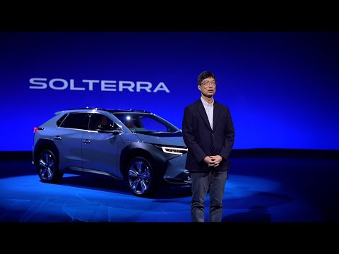 The All-New SUBARU SOLTERRA World Premiere : Product Outline Video