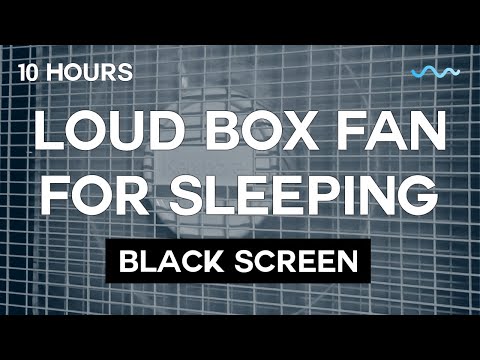 Soothing Box Fan Sleep Sound 10 Hours 🔊