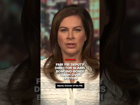 Former FBI deputy director slams Bongino-Bondi clash over Epstein