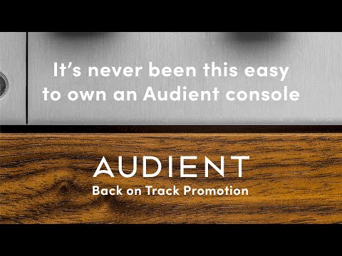 Back on Track Audient Console Promotion (UK Only)