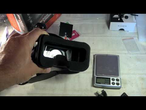 Eachine VR006 3 &quot; FPV goggles mask unboxing analysis and testing (Courtesy Banggood) - UC_aqLQ_BufNm_0cAIU8hzVg