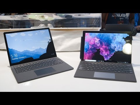 Microsoft Surface Pro 6 and Laptop 2 hands-on - UCddiUEpeqJcYeBxX1IVBKvQ