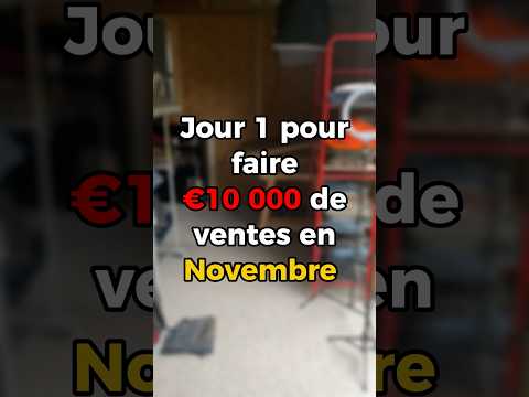 Jour 1 pour faire 10 000€ en Novembre 🚀 Si tu souhaites que je t’accompagne envoie «RESELL » sur IG