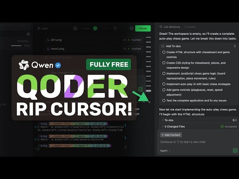 Alibaba's Qoder: This NEW AI Editor is FULLY FREE w/ Sonnet.. But is it Good?