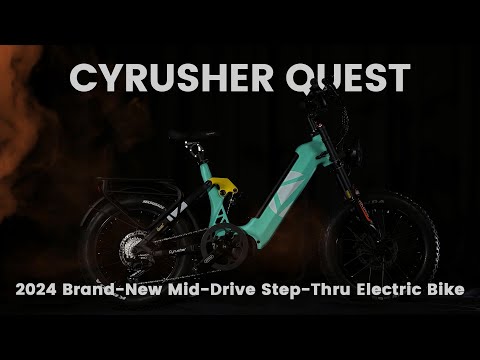 Previewing the freshly-released Cyrusher Quest 2024 for a first look! 🤩🔥 #cyrusher #quest #fattire